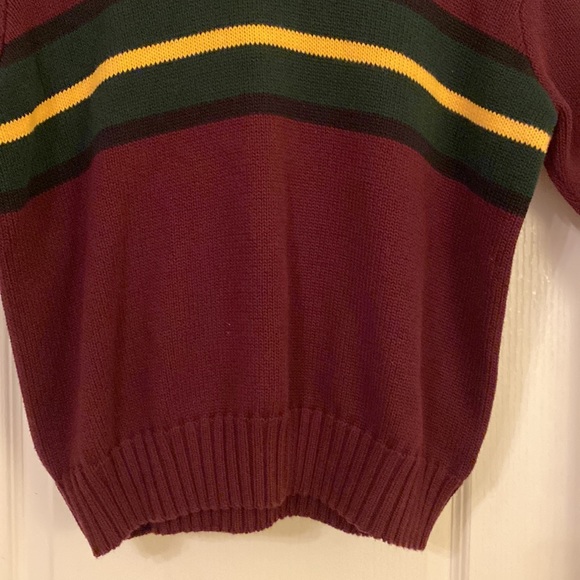Polo by Ralph Lauren burgundy sweater size Large - Picture 3 of 5